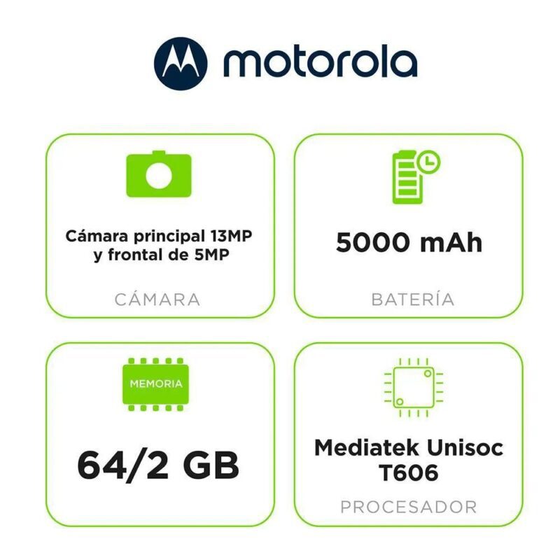 MOTOROLA Moto E13 64 GB 2 GB RAM Negro - AGOTADO - Image 4