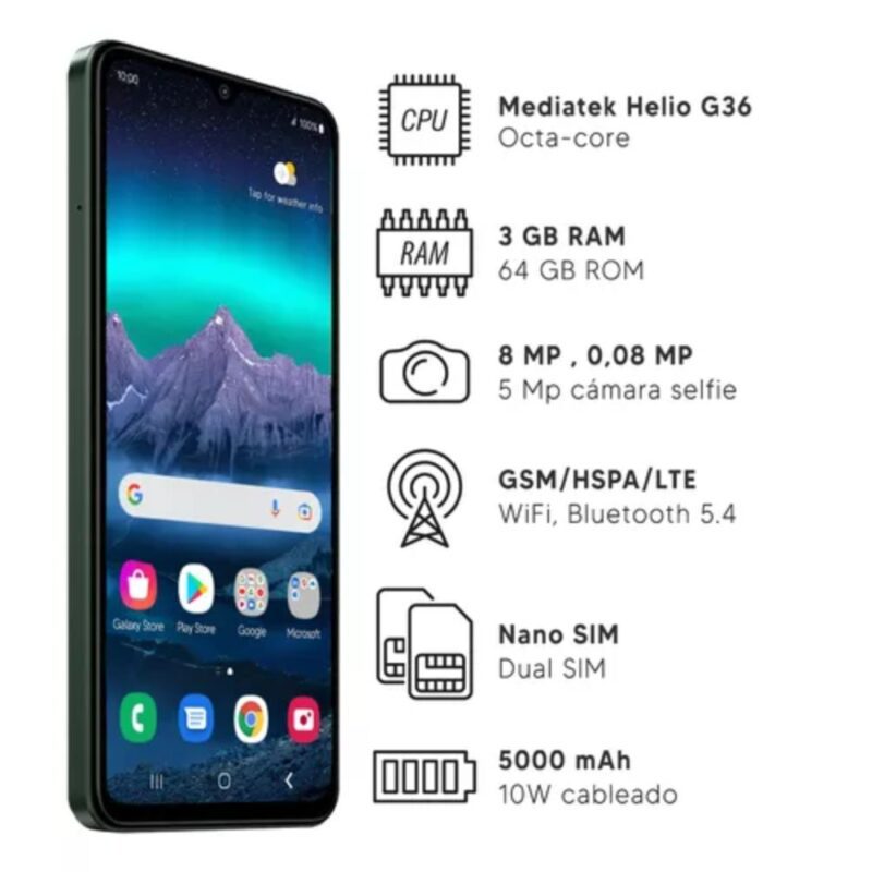 Xiaomi Redmi A3 4Ram 128gb Azul - Image 4