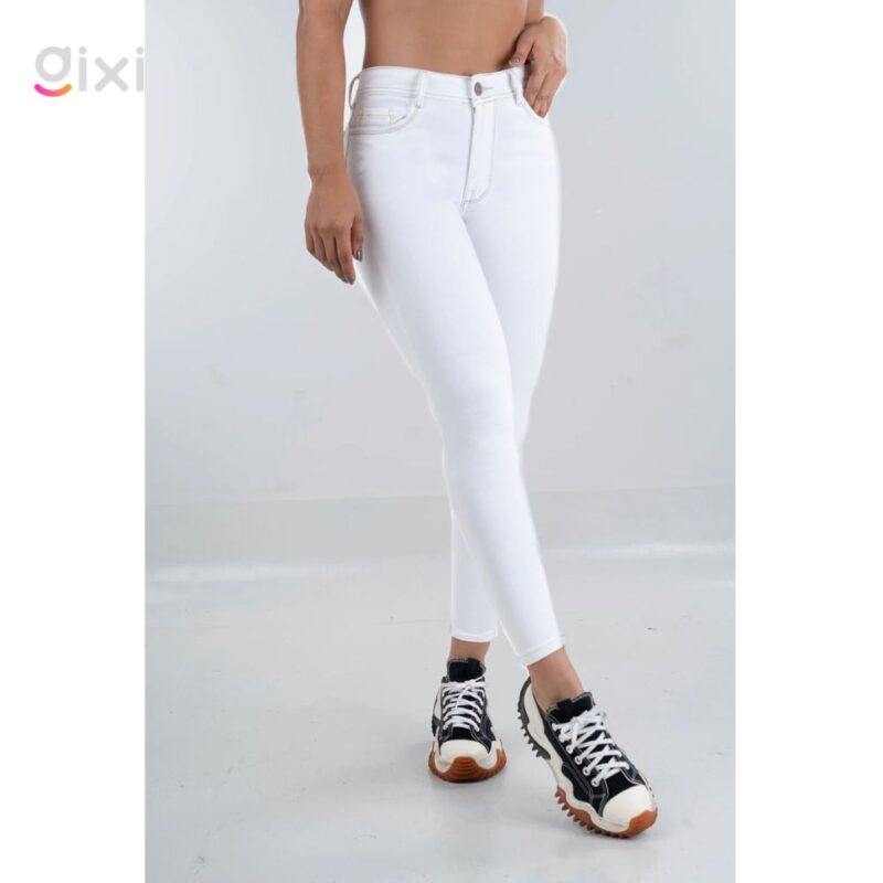 PANTALÓN SKINNY BLANCO