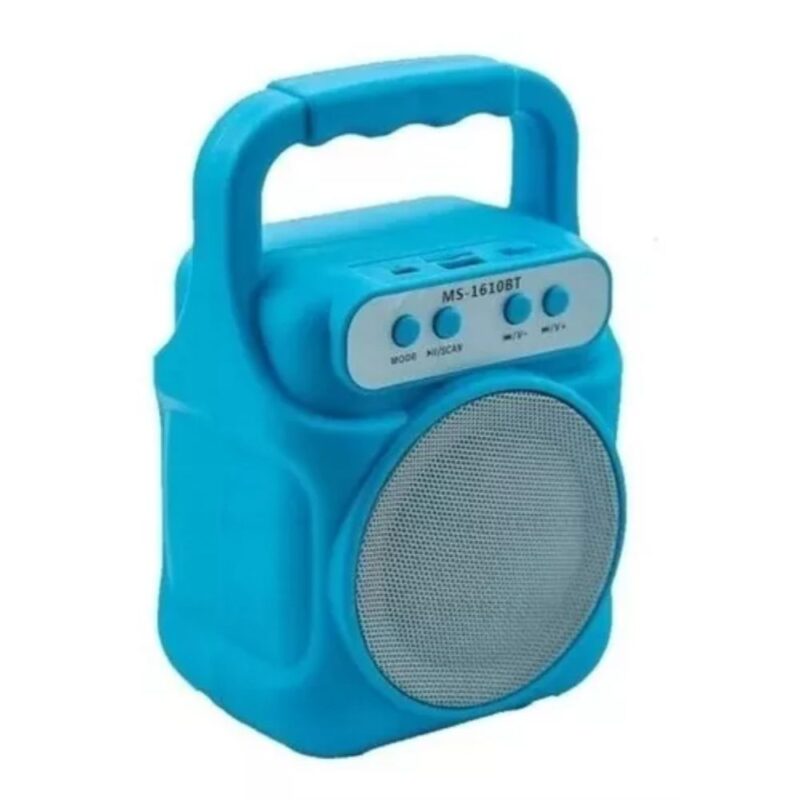 Parlante Bocina Bluetooth Ms 1610 Radio Colores - Image 2