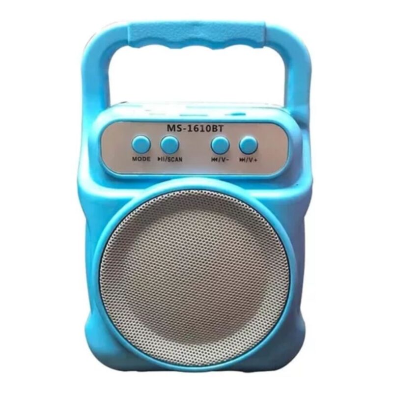 Parlante Bocina Bluetooth Ms 1610 Radio Colores - Image 4