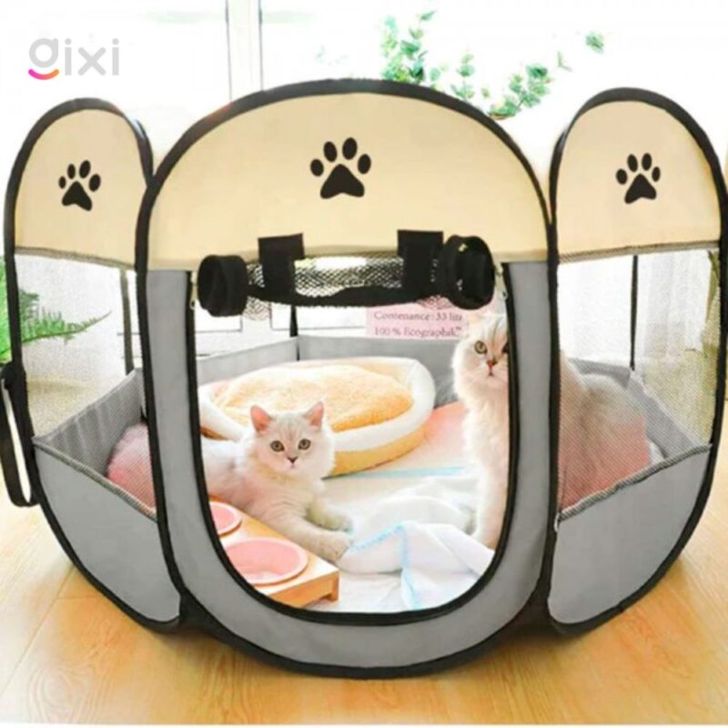 Corral Plegable Para Perro Y Gato