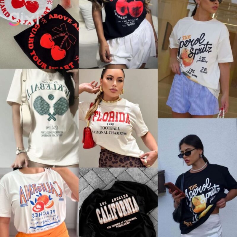 Camisetas para Damas