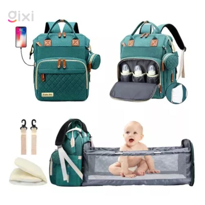 Bolso Pañalera Morral De Bebe