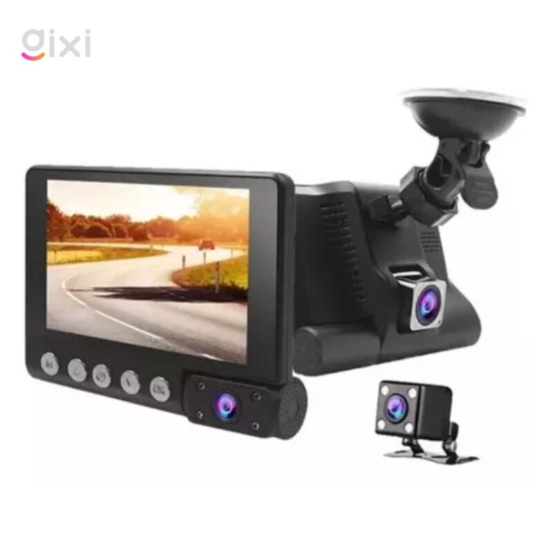 Camara Para Carro Dvr 3 En 1 Pantalla Cam