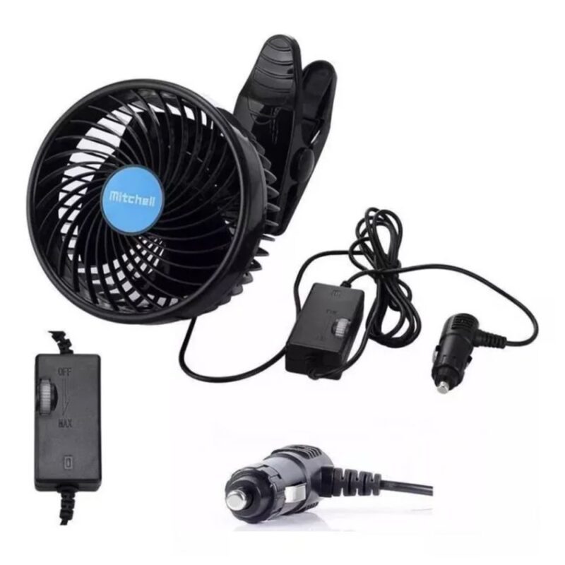 Ventilador Para Carro Portátil Ahorrador De Energía - Image 2