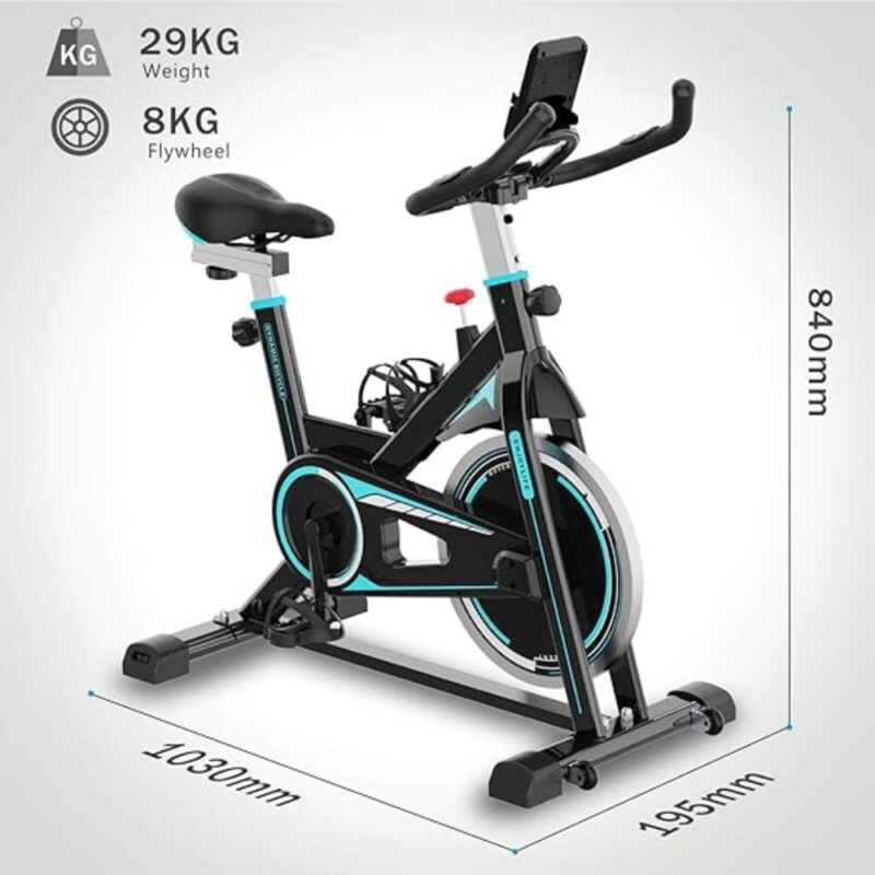 Bicicleta Spinning con Monitor Frecuencia Cardiaca - Image 2