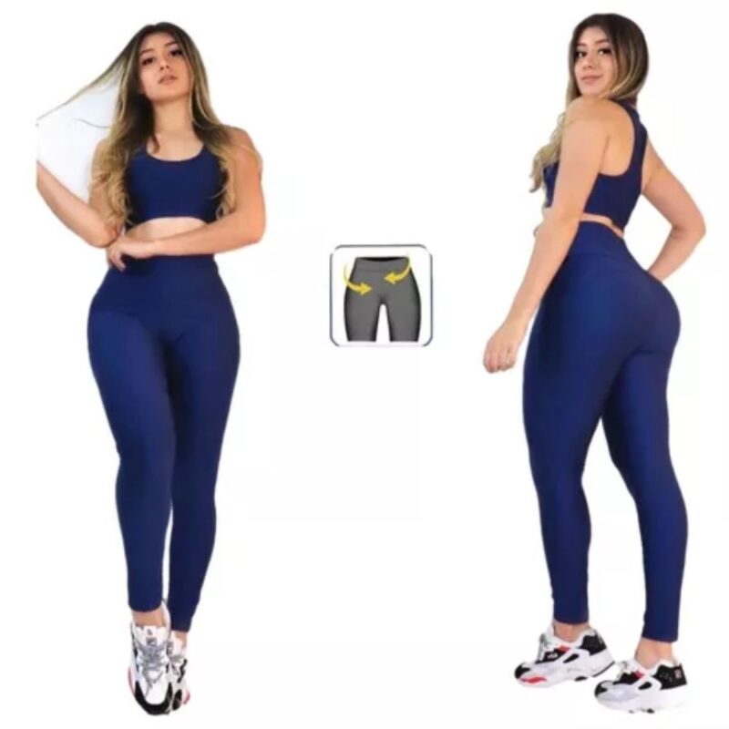 Conjunto Licra Leguis Leggins Pantalón + Top - Image 3