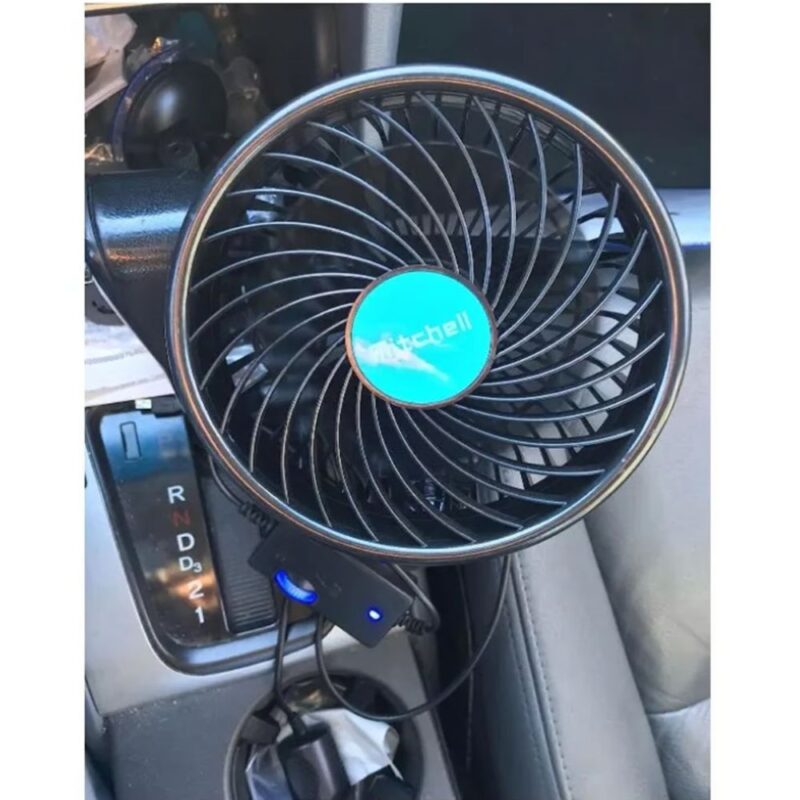 Ventilador Para Carro Portátil Ahorrador De Energía - Image 4