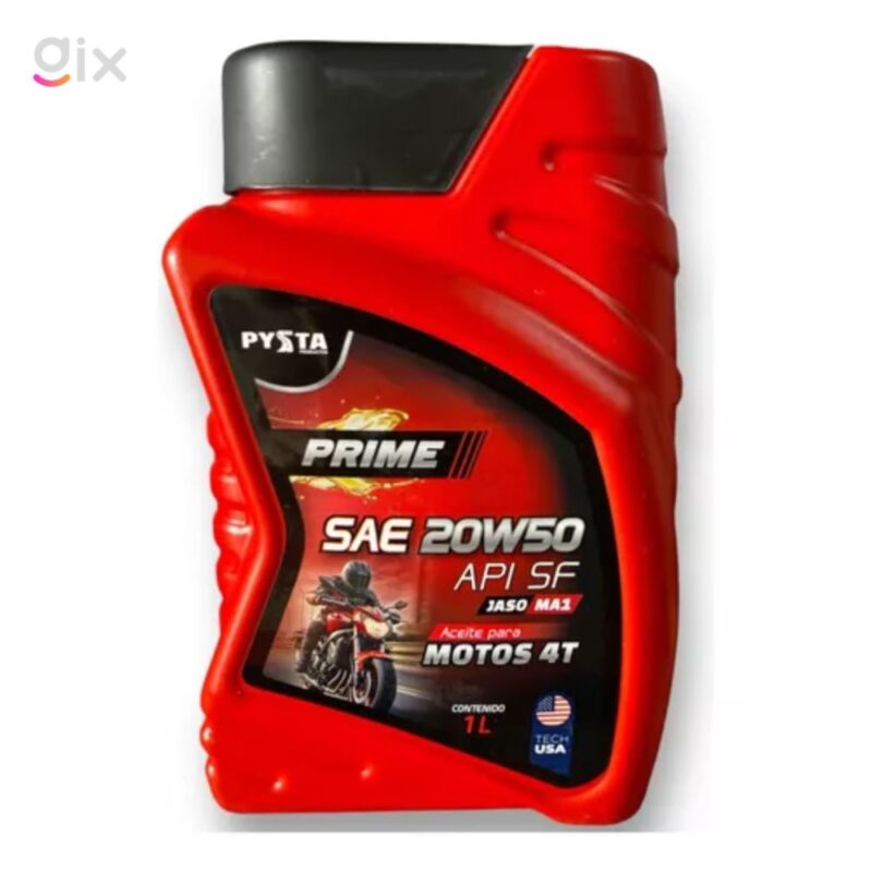 Lubricante 20w50 Pysta Prime Jaso Ma1 Api Sf (Caja X 12)