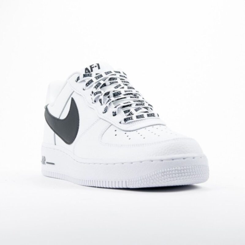 Nike Air Force 1 07 LV8 White Black - Image 2