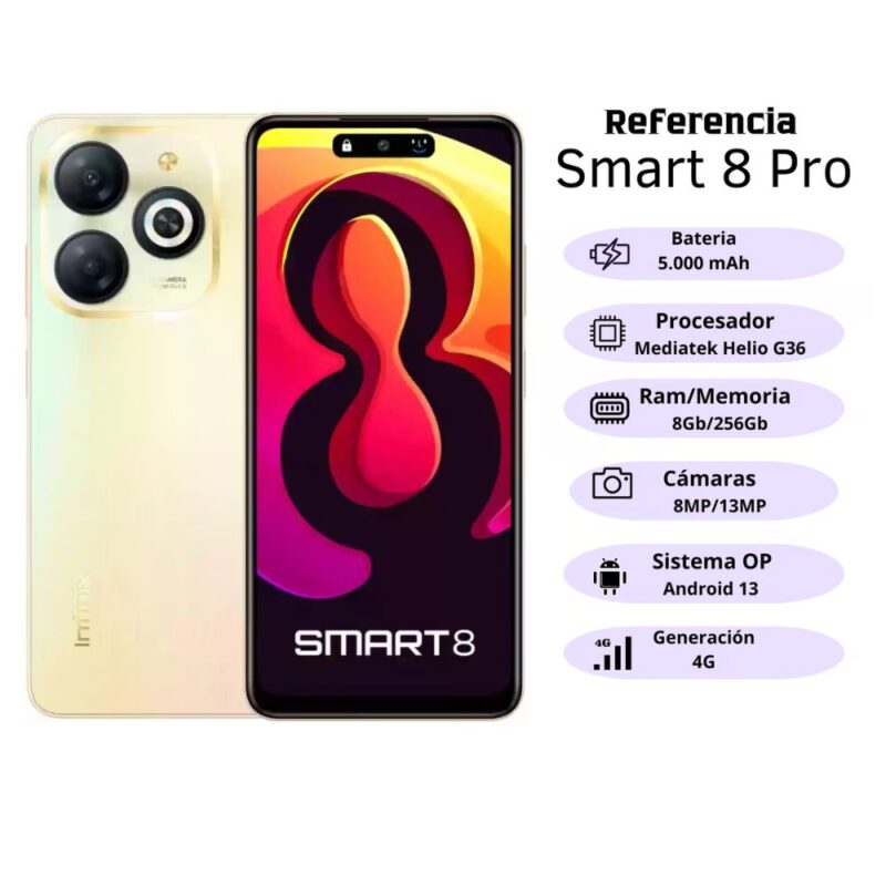 Infinix Smart 8 PRO 4GB/256GB - Image 4