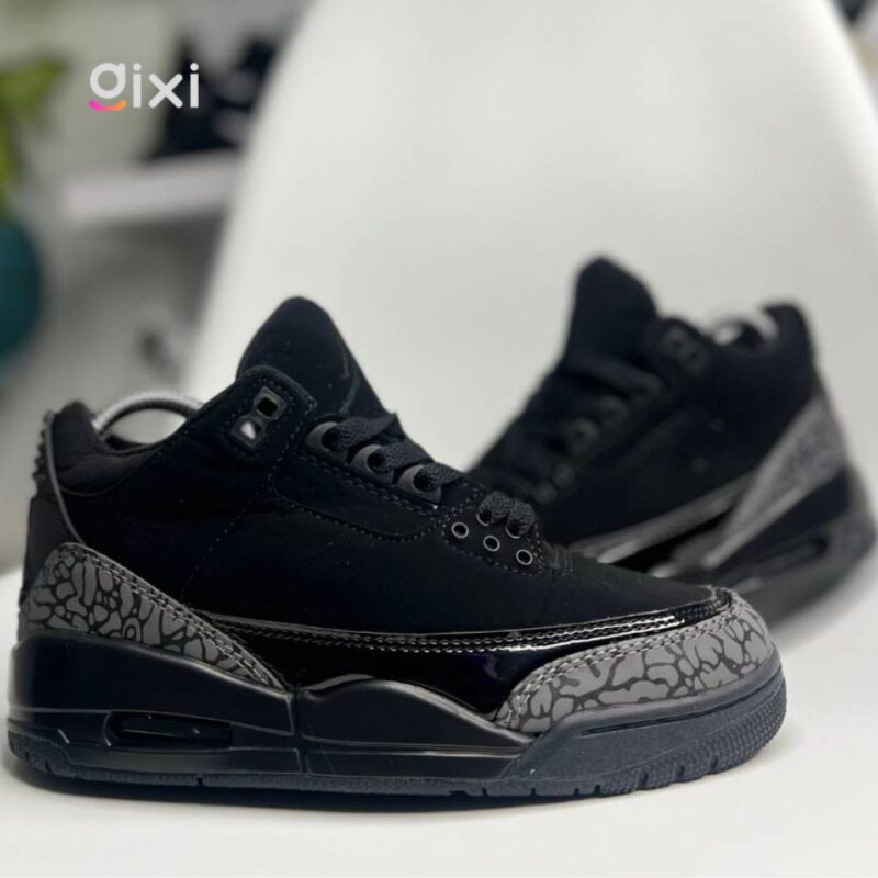 JORDAN RETRO 3 NEGRA