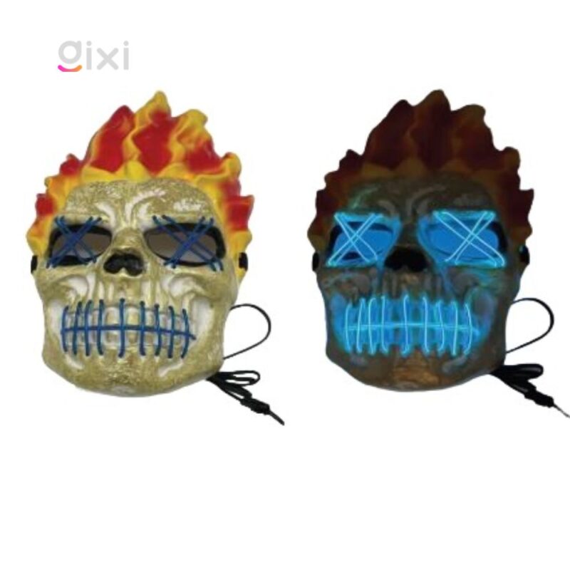 Mascara Ghost Rider Led