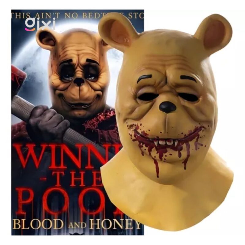 Máscara De Látex De Winnie The Pooh Blood