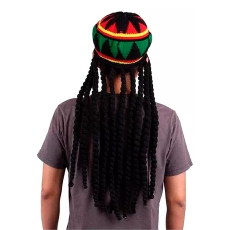 Gorro Peluca Rastas Reggae - Image 2