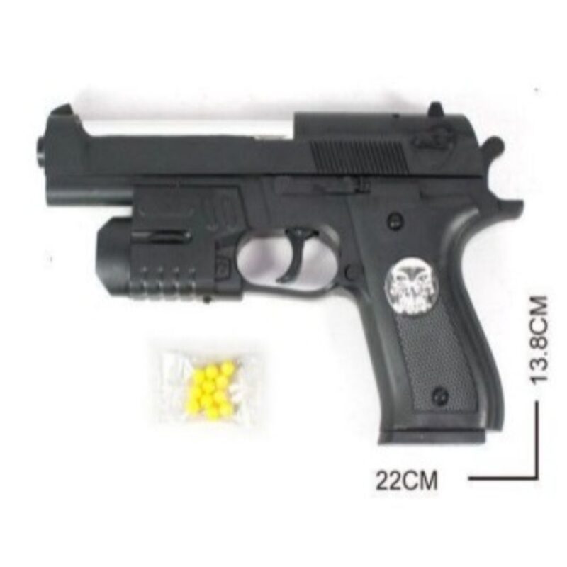 PISTOLA CON LASER  22CM - Balines - Image 2