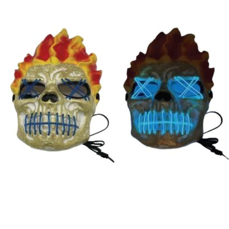 Mascara Ghost Rider Led - Image 3