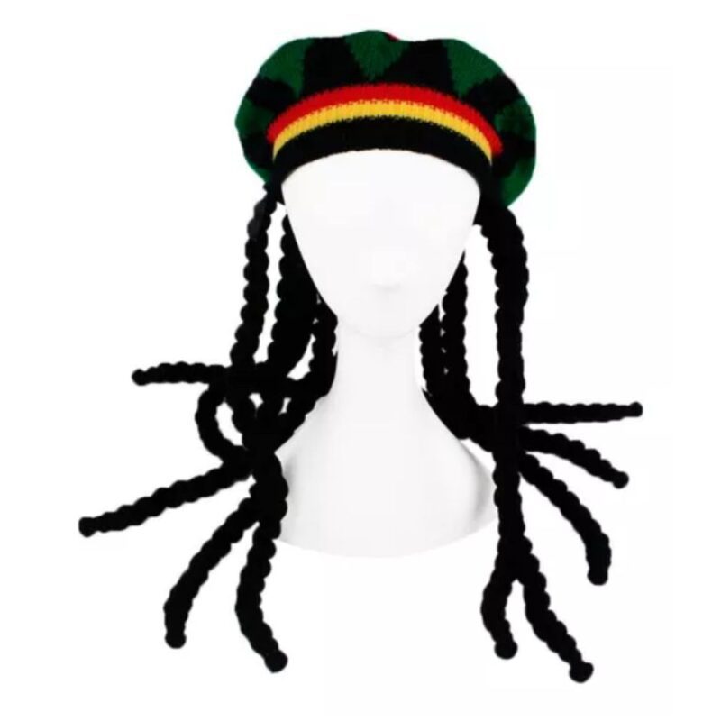 Gorro Peluca Rastas Reggae - Image 3