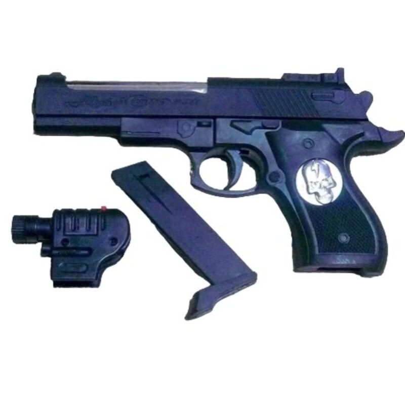 PISTOLA CON LASER  22CM - Balines - Image 3