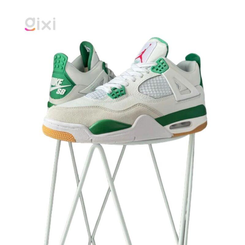 JORDAN RETRO 4 SB BLANCO VERDE