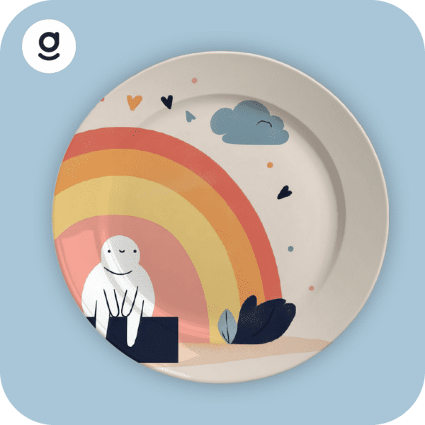 Plato Personalizado GP - 54