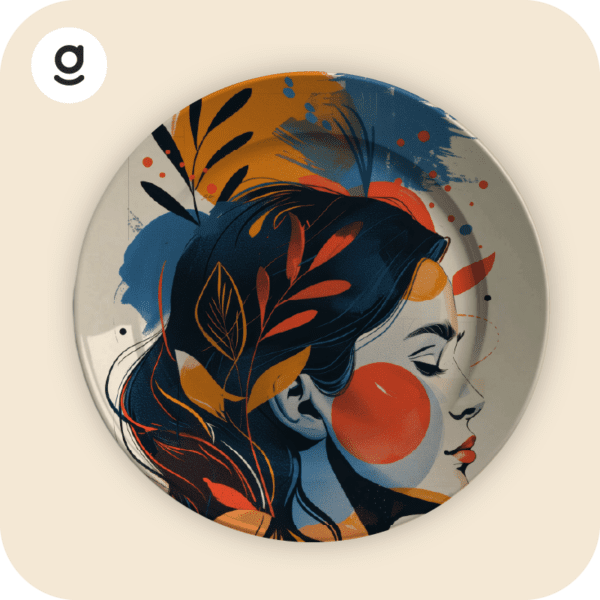 Plato Personalizado GP - 52